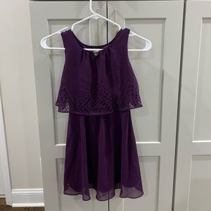 Purple Party Dress